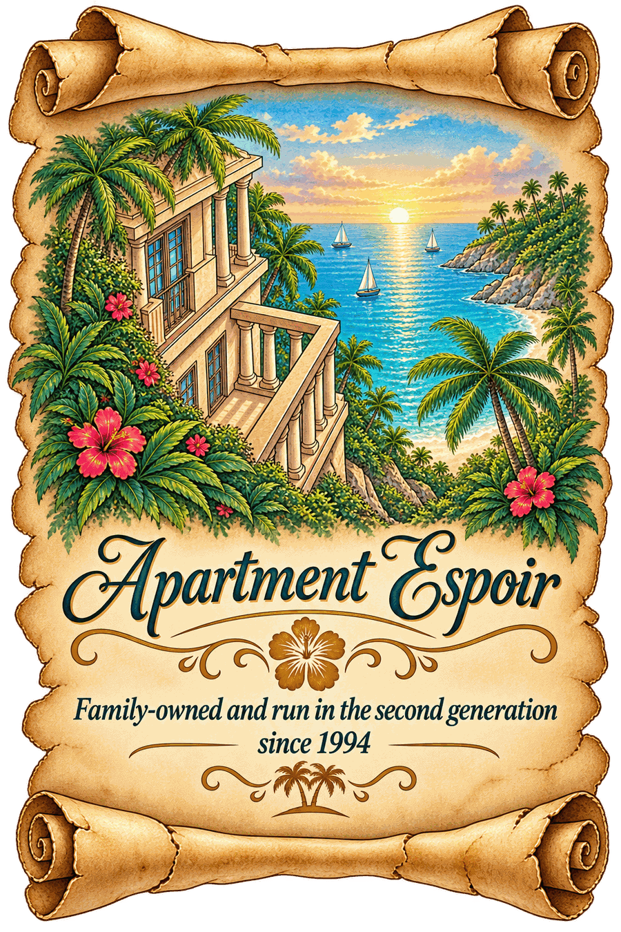 Apartment Espoir – family-owned and run in the second generation since 1994