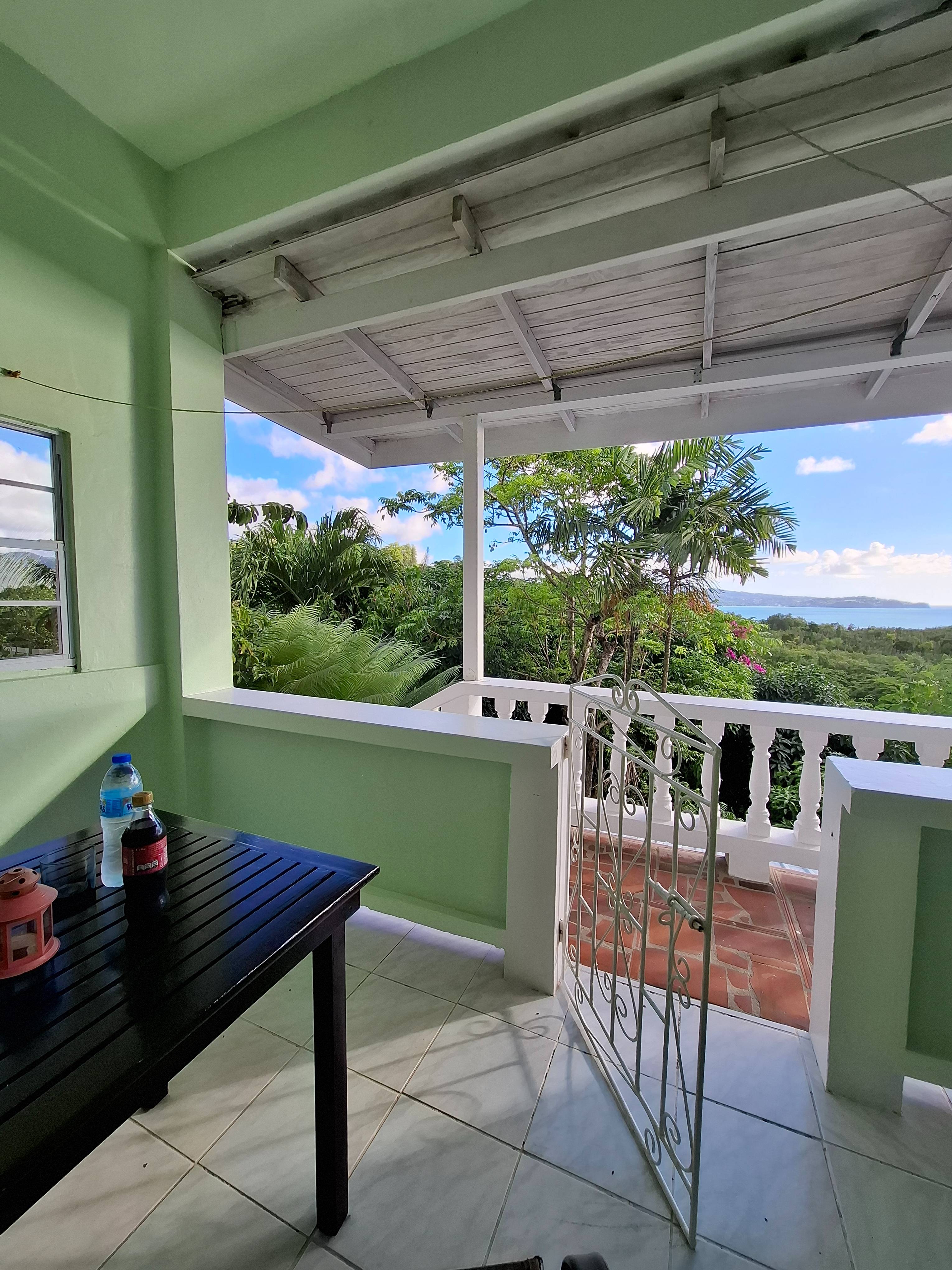 Balcony – Apartment 1 at Apartment Espoir, Saint Lucia