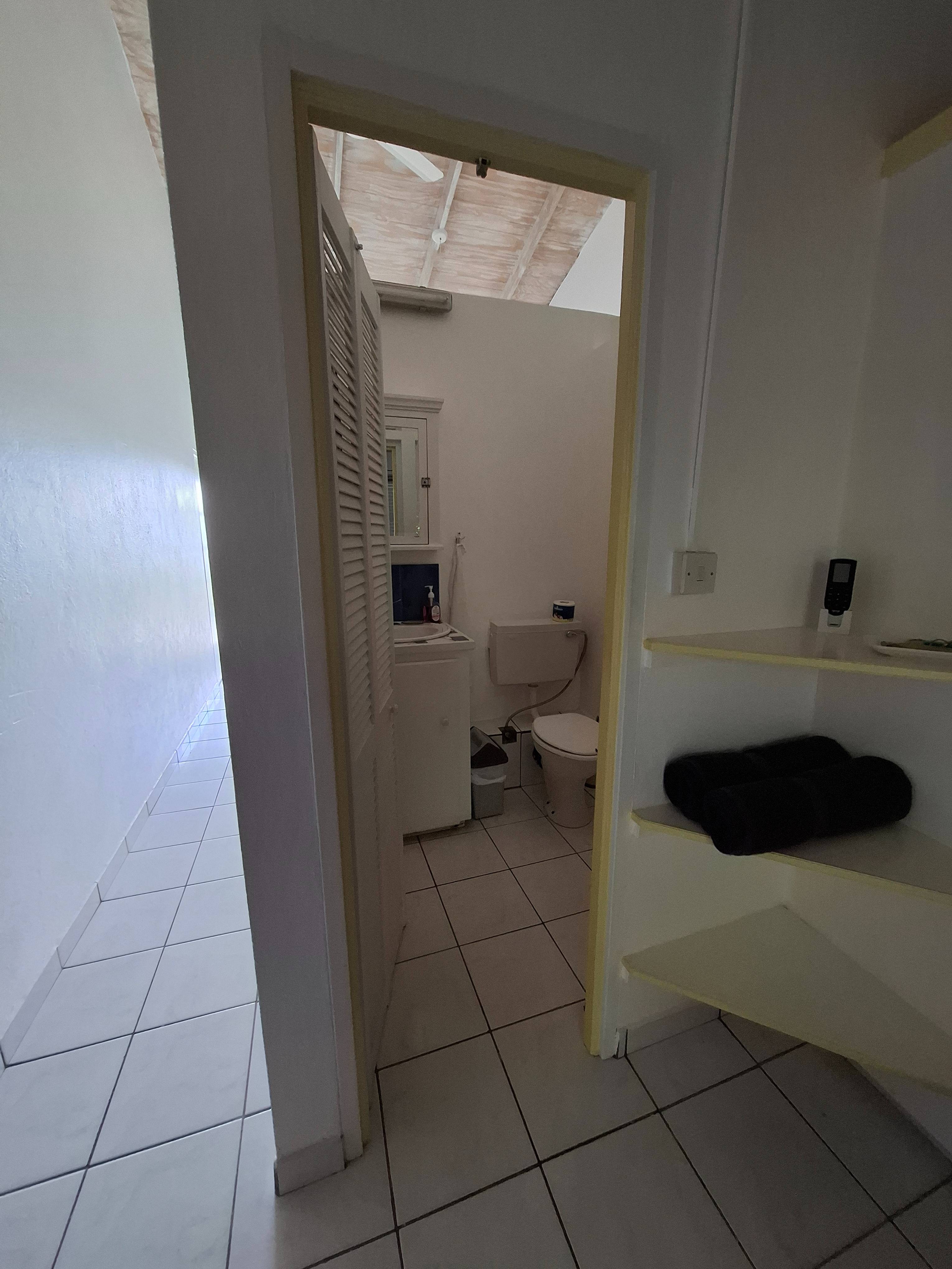 Shower WC – Apartment 10 at Apartment Espoir, Saint Lucia
