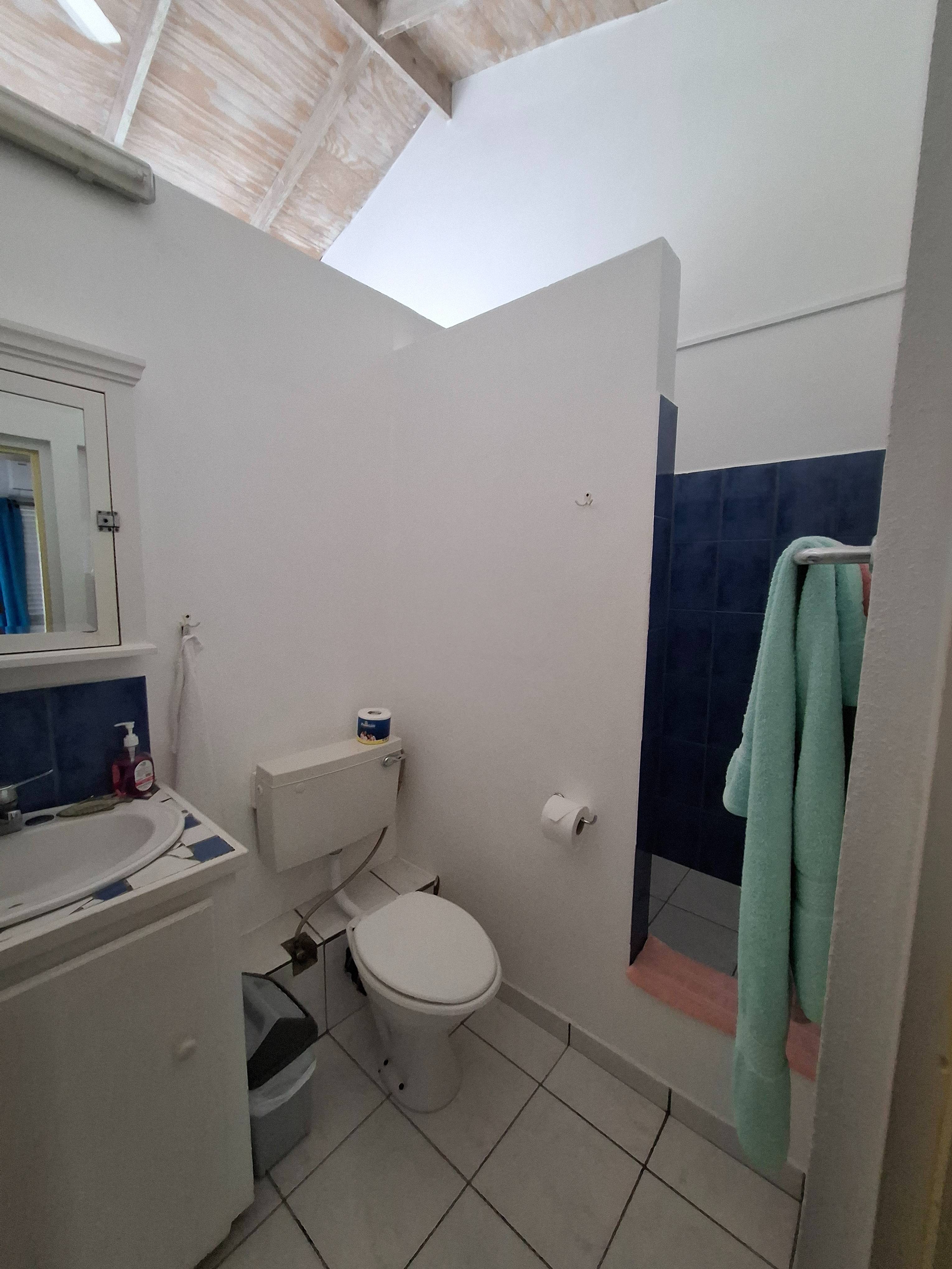 Shower WC – Apartment 10 at Apartment Espoir, Saint Lucia
