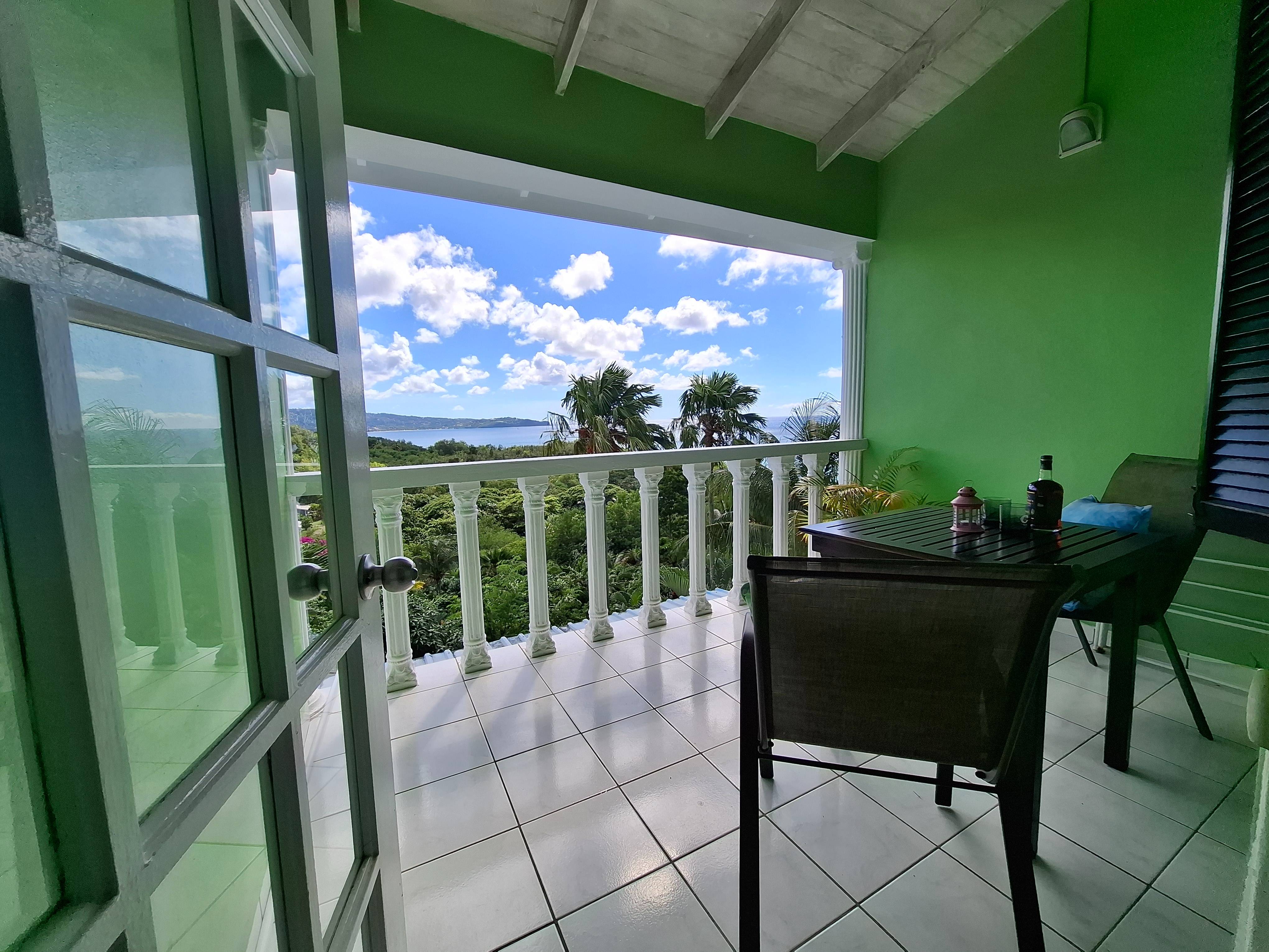 Balcony – Apartment 10 at Apartment Espoir, Saint Lucia