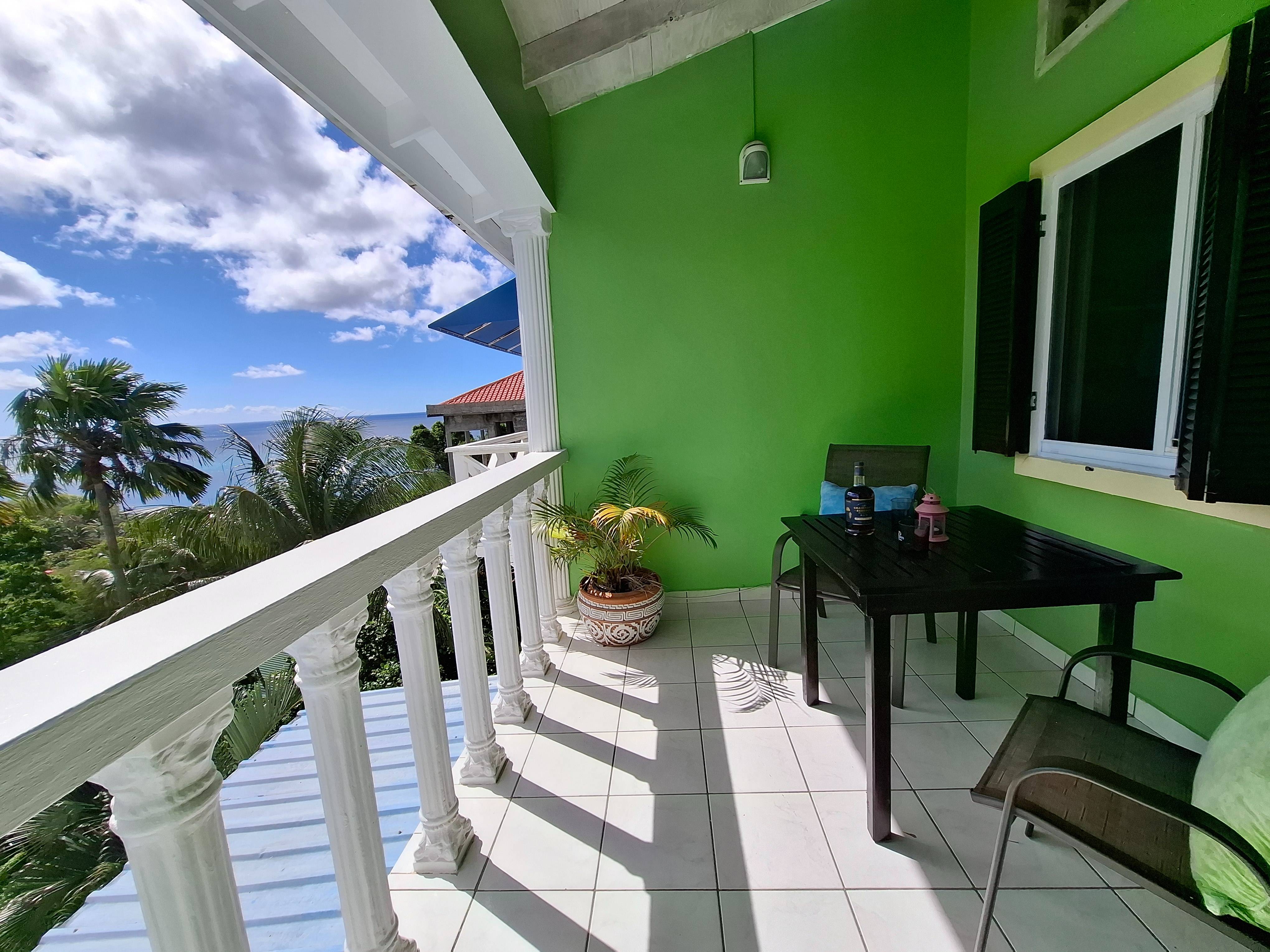 Balcony – Apartment 10 at Apartment Espoir, Saint Lucia