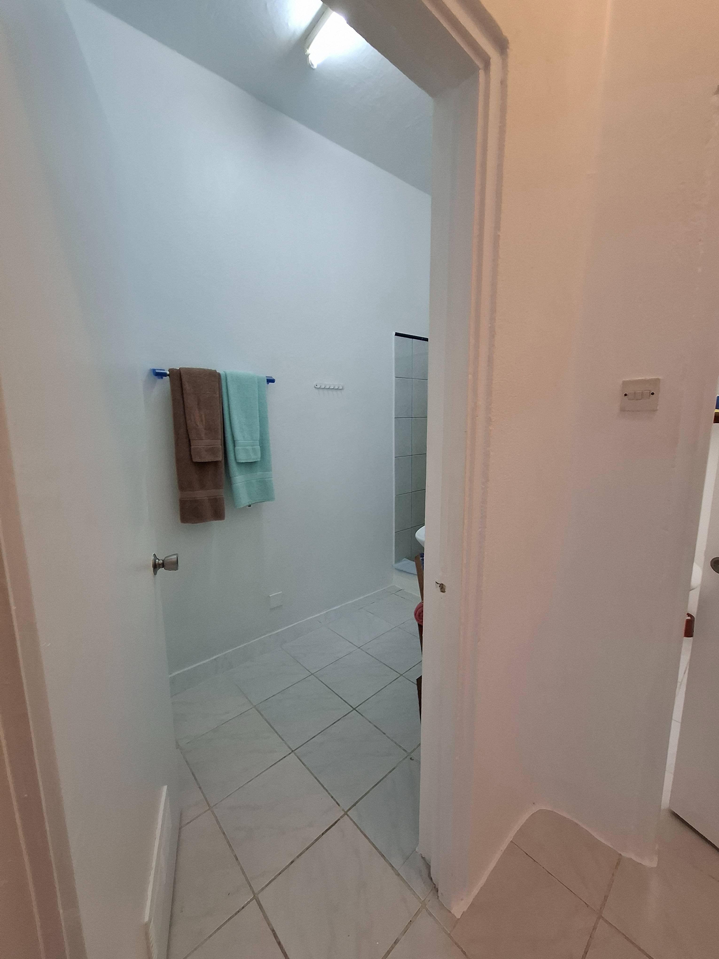 Shower – Apartment 2 at Apartment Espoir, Saint Lucia