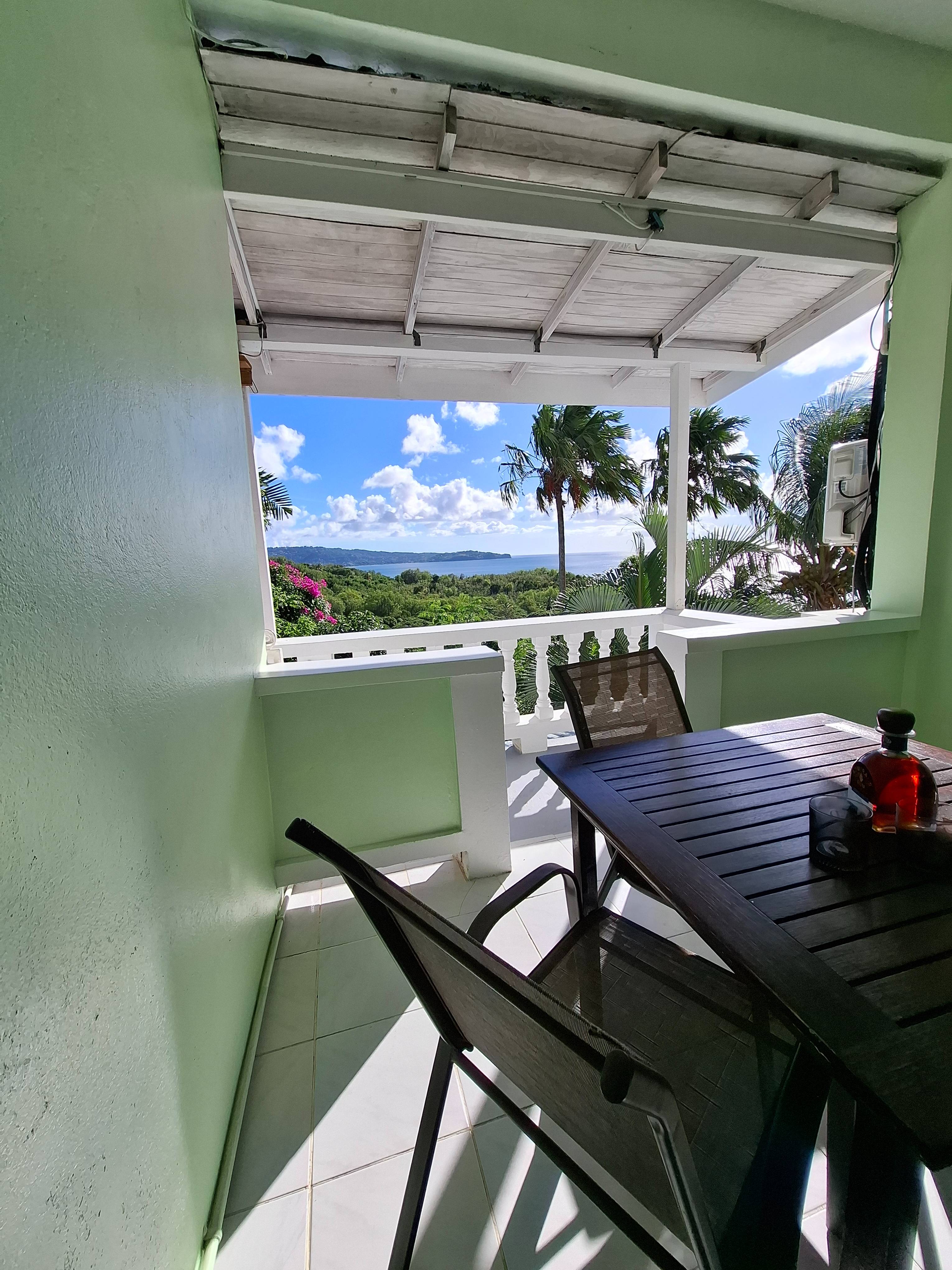 Balcony – Apartment 2 at Apartment Espoir, Saint Lucia