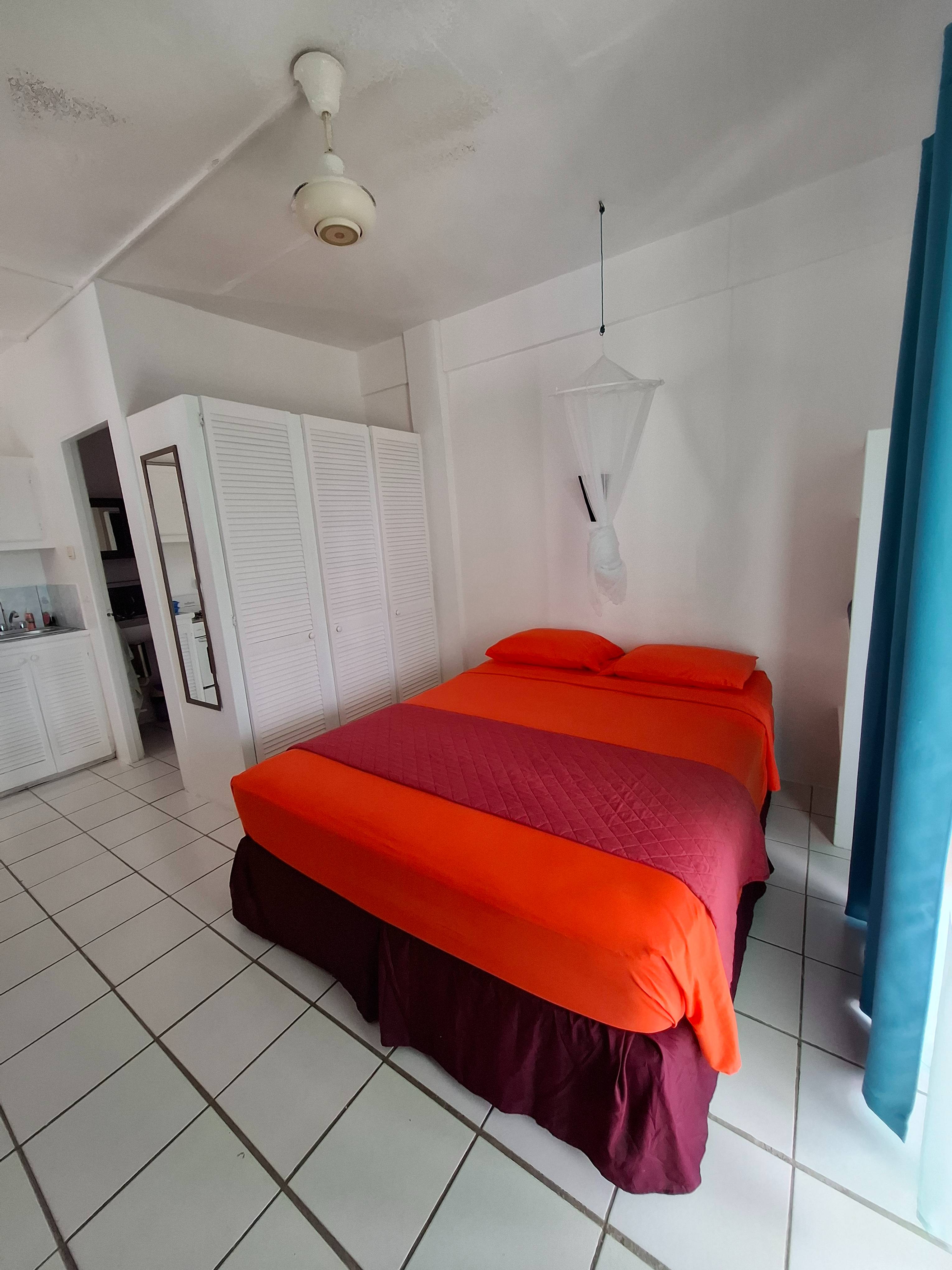 Bed – Apartment 4 at Apartment Espoir, Saint Lucia