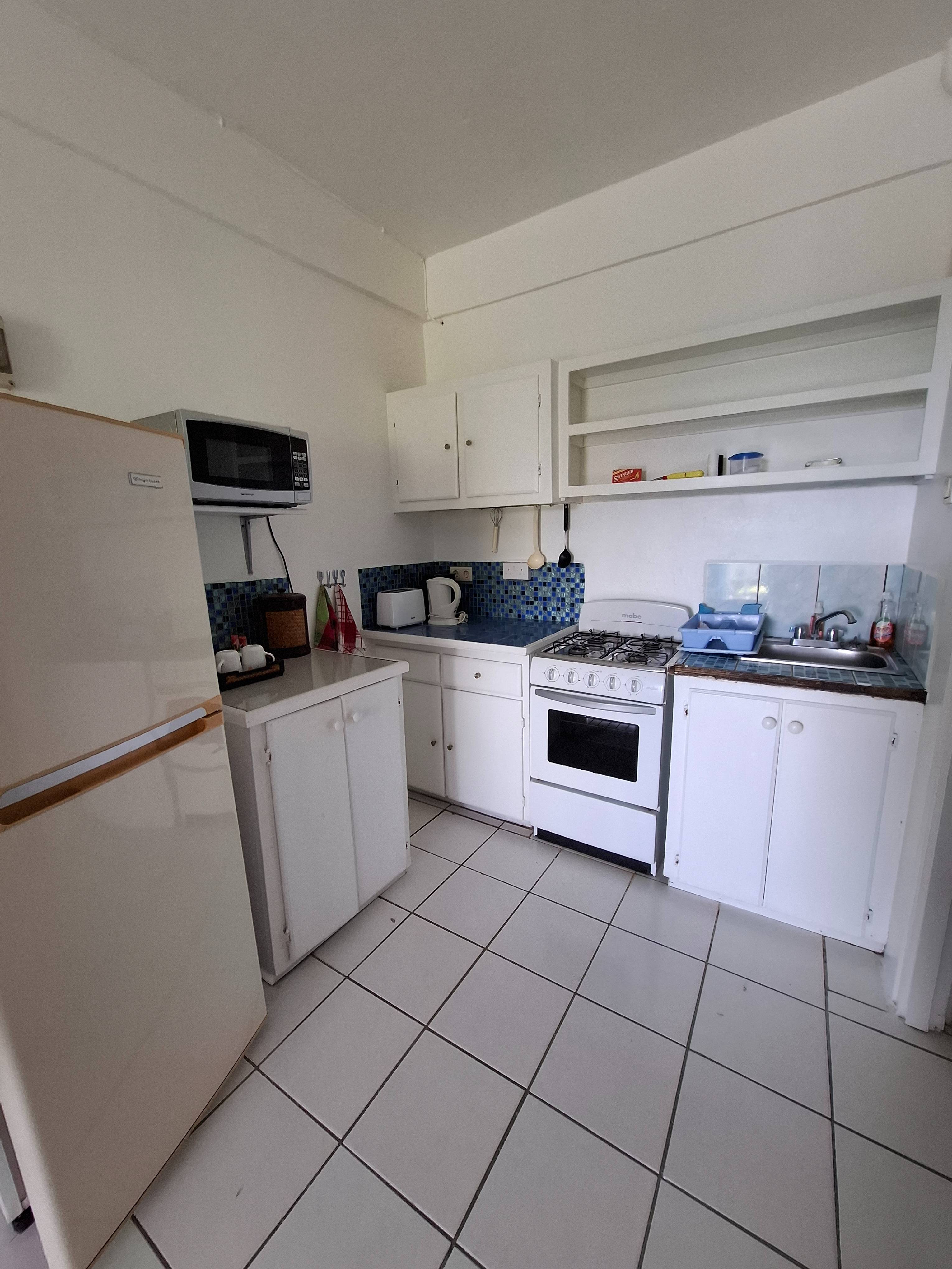 Kitchen – Apartment 5 at Apartment Espoir, Saint Lucia