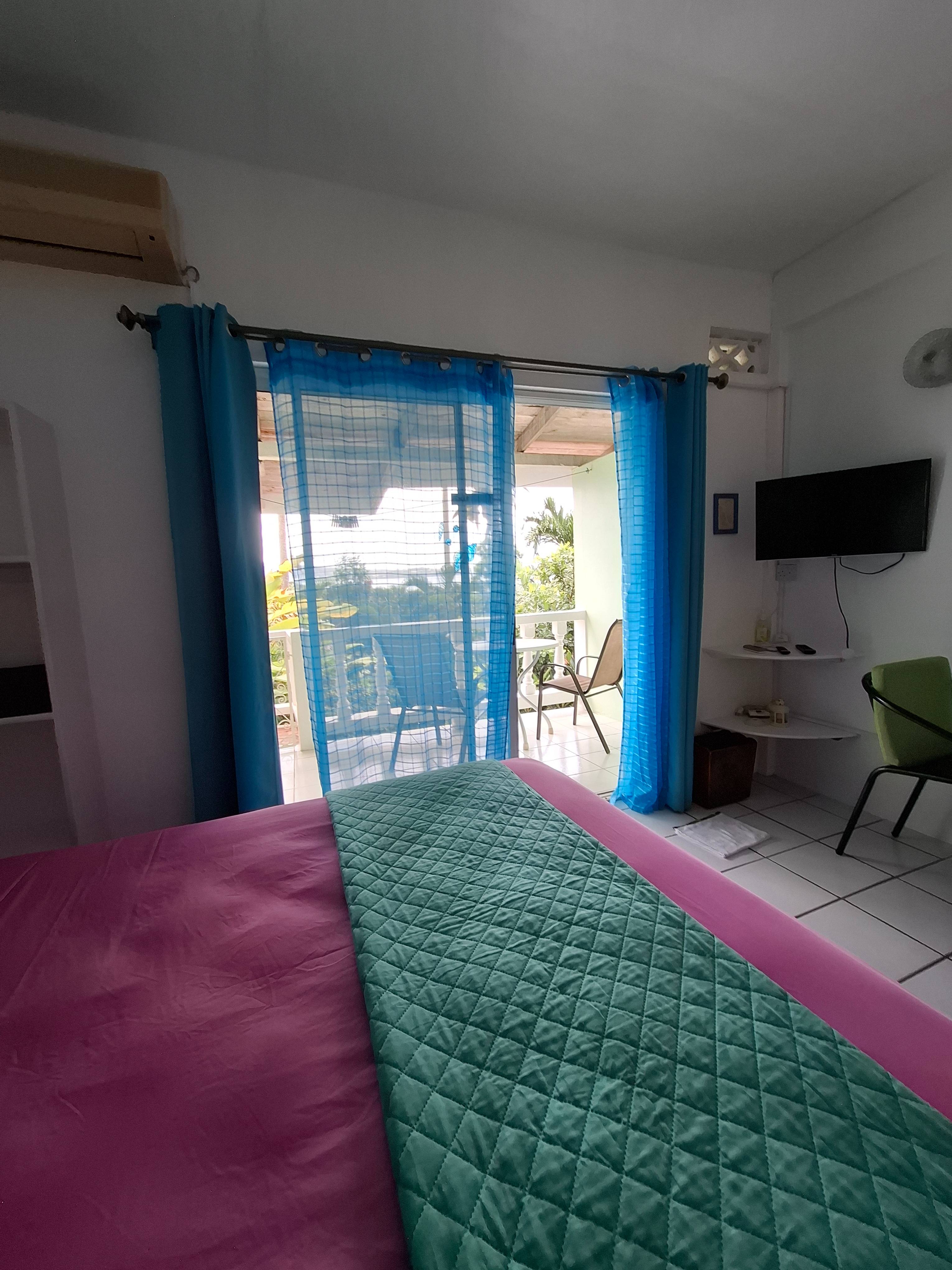 Bed – Apartment 5 at Apartment Espoir, Saint Lucia