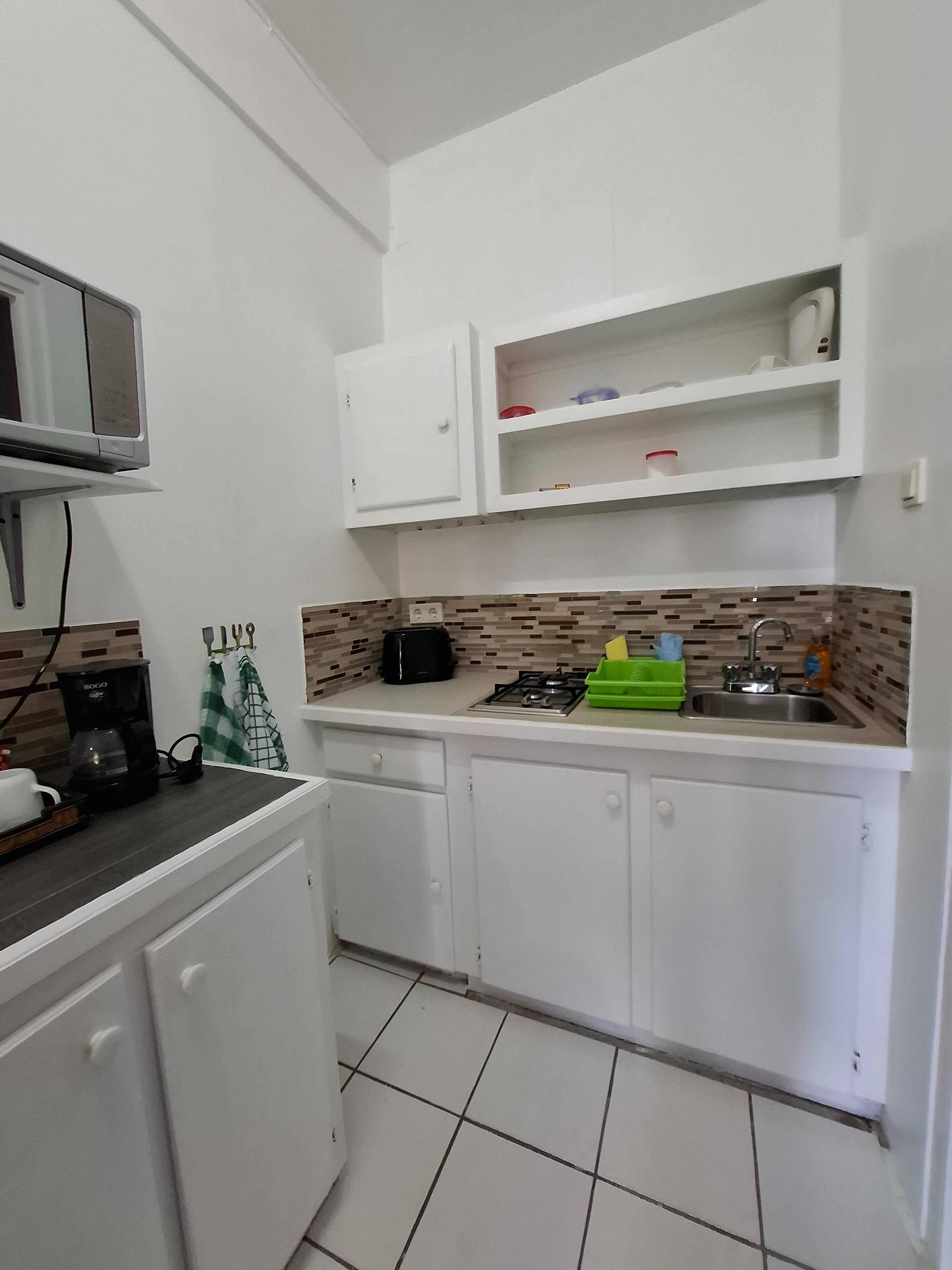 Kitchen – Apartment 7 at Apartment Espoir, Saint Lucia