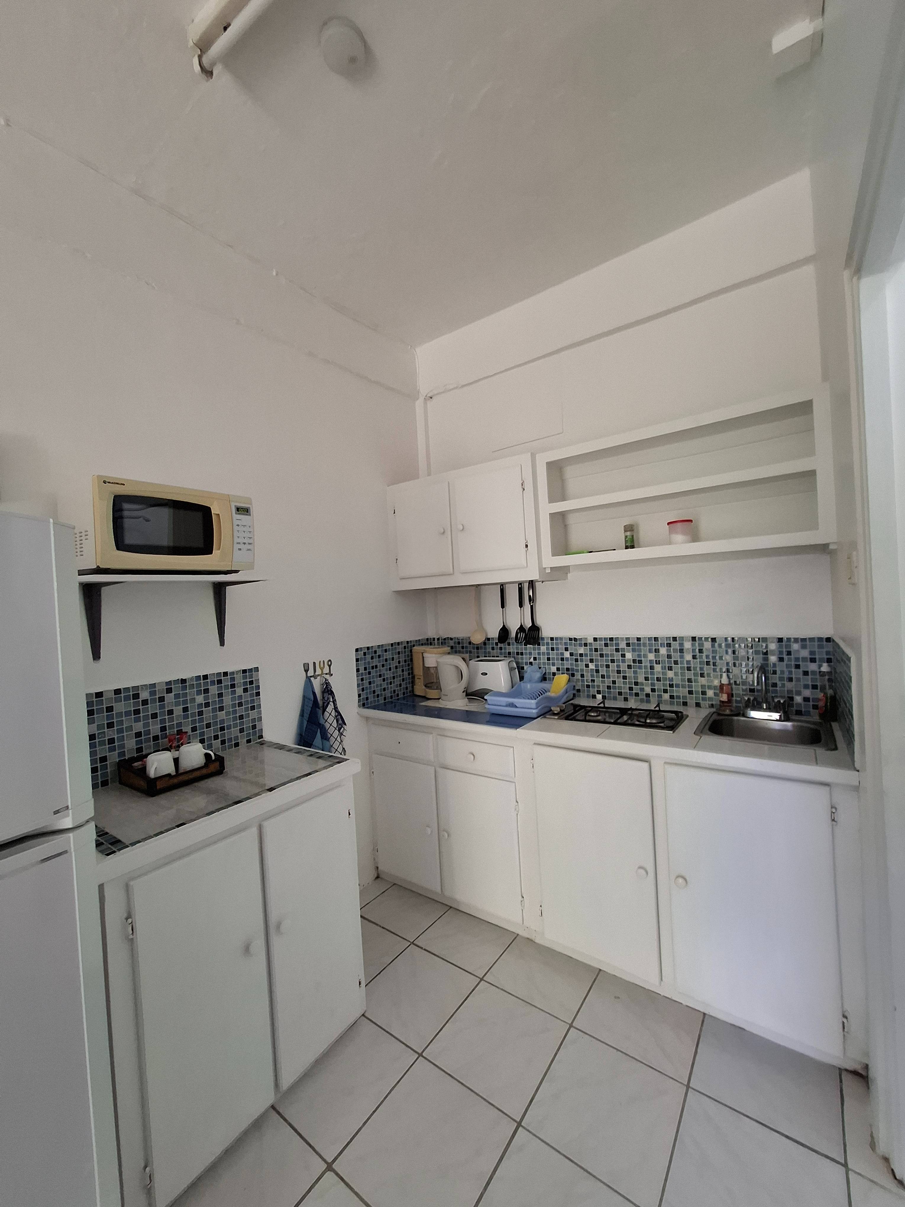 Kitchen – Apartment 8 at Apartment Espoir, Saint Lucia