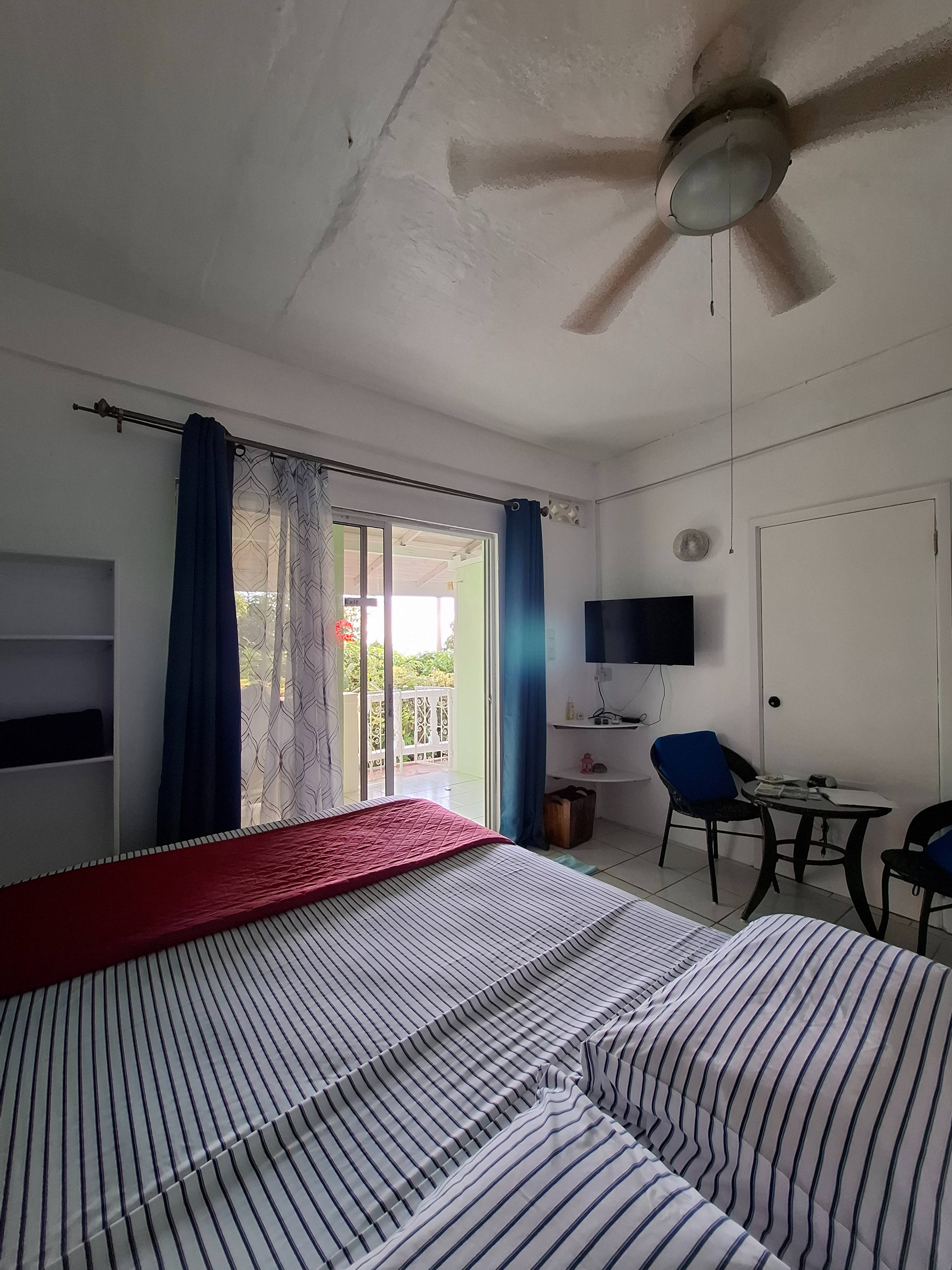 Bed – Apartment 8 at Apartment Espoir, Saint Lucia