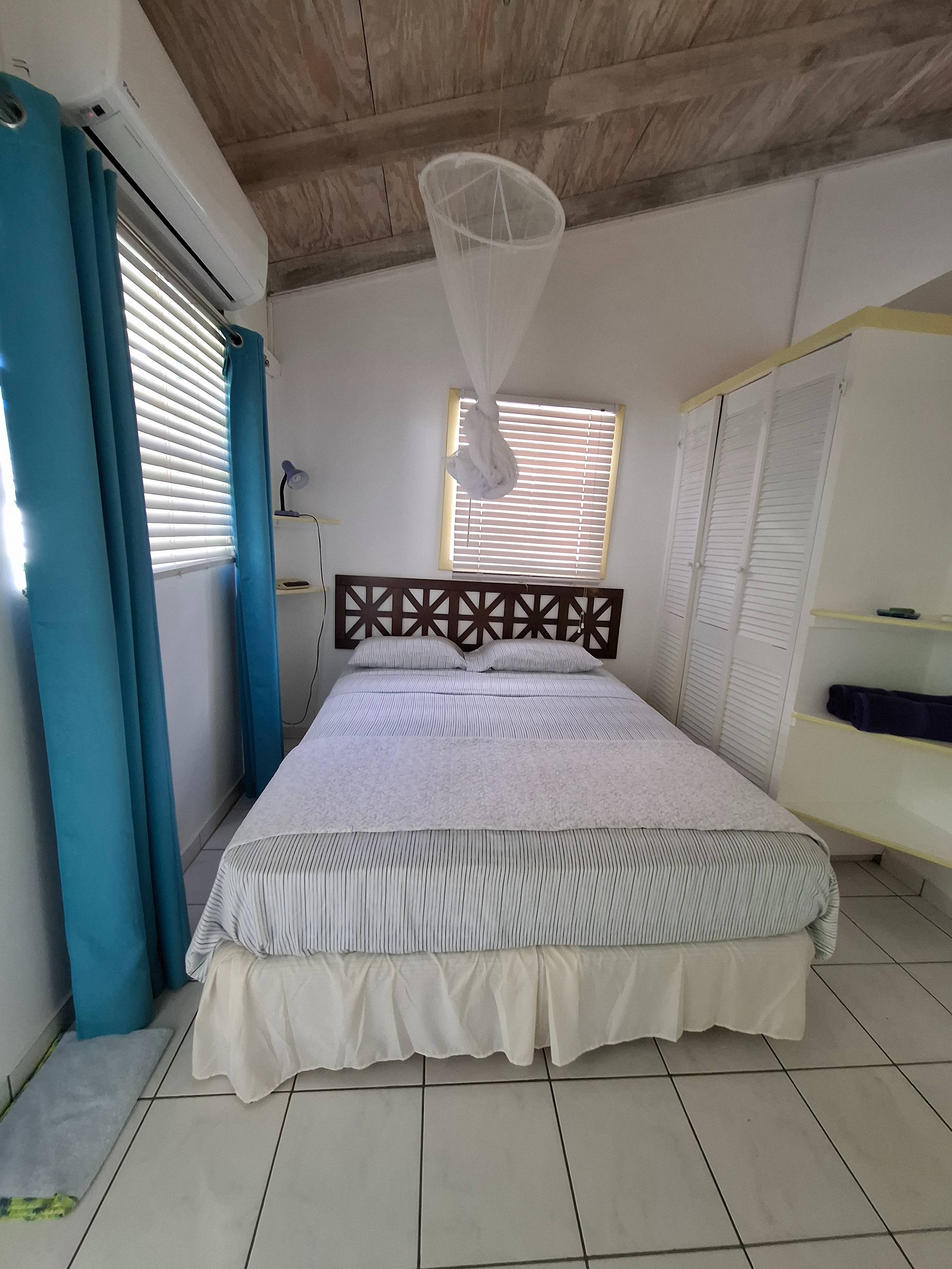 Bed – Apartment 9 at Apartment Espoir, Saint Lucia