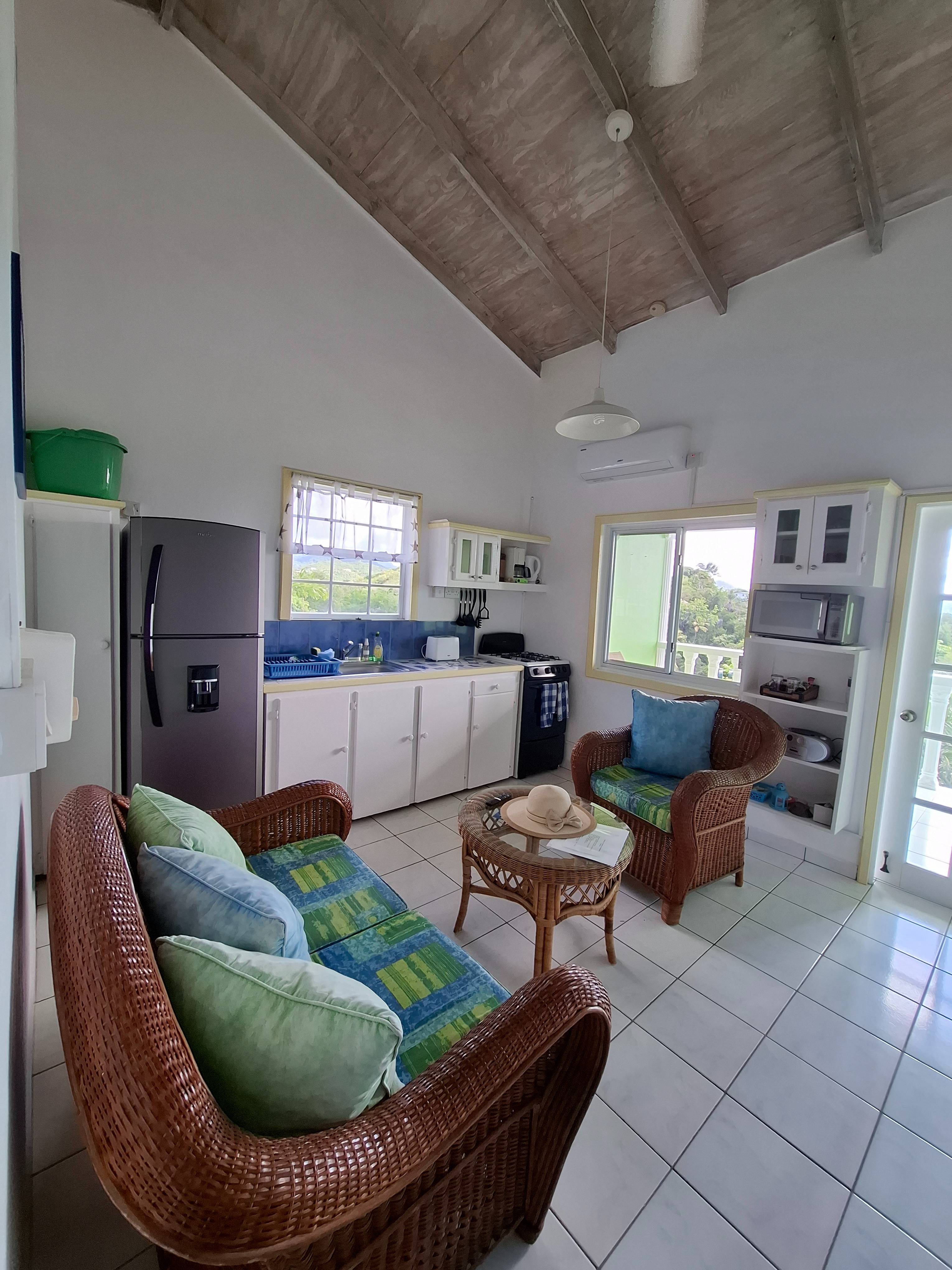 Kitchen – Apartment 9 at Apartment Espoir, Saint Lucia